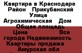 Квартира в Краснодаре › Район ­ Прикубанский › Улица ­ Агрохимическая › Дом ­ 115 › Общая площадь ­ 55 › Цена ­ 1 800 000 - Все города Недвижимость » Квартиры продажа   . Амурская обл.,Благовещенский р-н